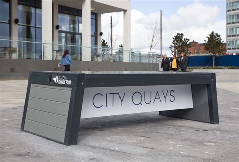 Stellar Solar Benches - Green Mole