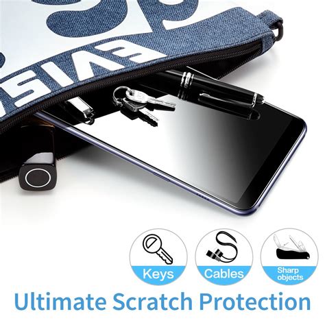 Samsung Galaxy A8 Cam Ekran Koruyucu ESR Full Coverage Tempered Glass