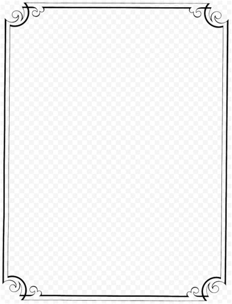 Vintage Border Frame Png Hd Pxpng