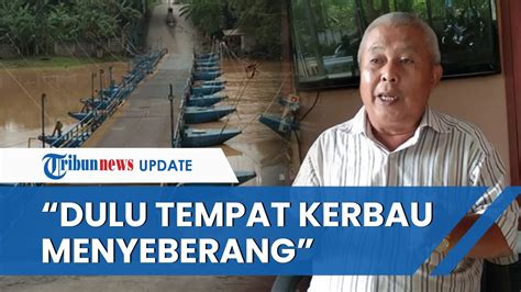 Sosok Haji Endang Pemilik Jembatan Perahu Di Karawang Yang Beromzet Rp