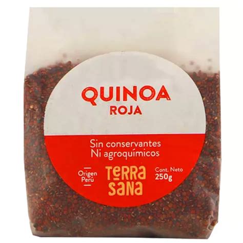 Semillas De Quinoa Roja Terrasana Sin Agroqu Micos Gr Mercadolibre