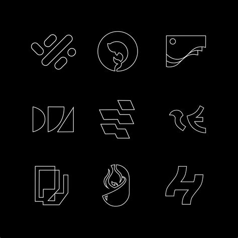 logos marks illustrator  ipad beta behance