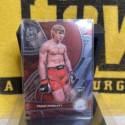 2022 Panini Chronicles UFC Spectra Paddy Pimblett 383 Rookie RC EBay