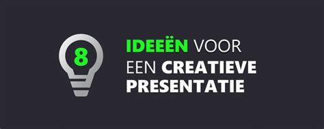 Creatieve Presentatie De Beste Presentatie Idee N