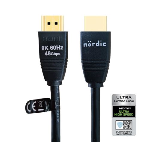 N Rdic Certified Cables M Ultra High Speed Hdmi K Hz K