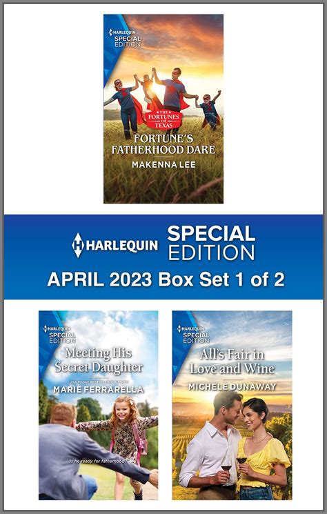 Harlequin Special Edition April Box Set Of By Makenna Lee