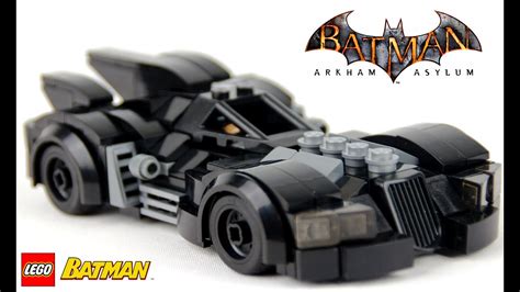 Custom Lego Arkham Asylum Batmobile Review Youtube