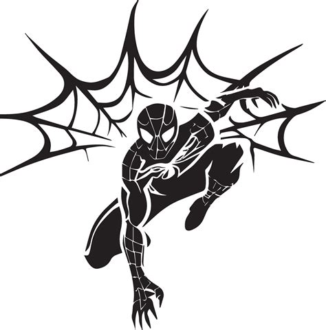 Spider Man Vector Tattoo Design Illustration 26261592 Vector Art At