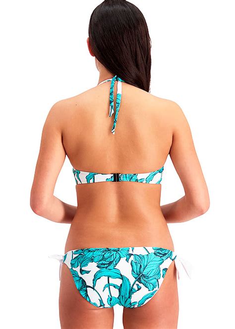 Moontide Mono Bloom Wrap Bikini UK Swimwear