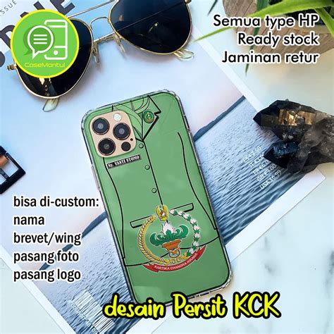 Jual Custom Case Profesi Persit Kartika Chandra Kirana Istri TNI AD