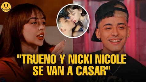 Nicki Nicole Confiesa Que Trueno Le PidiÓ Matrimonio ⚭