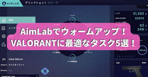 Aimlabでウォームアップ！valorantに最適なタスク5選！ りーちのg Log