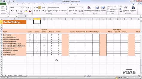 Excel 2010 -1-25 - Scherm splitsen - YouTube