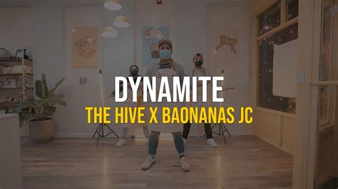 Bts Dynamite Choreography The Hive Dance Studio X Baonanas Jc Youtube