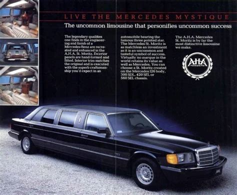 IMCDb Org 1981 Mercedes Benz S Klasse Stretched Limousine A H A St