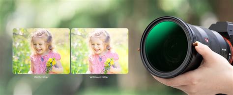 K F Concept Mm Variable Nd Cpl Filter Adjustable Nd Polarizing