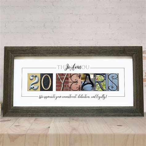 20 Years Work Anniversary Gifts - 60+ Gift Ideas for 2025