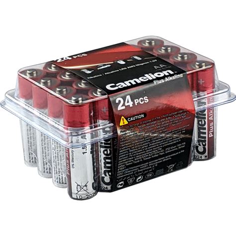 24 Pack Camelion Aa Plus Alkaline Batteries Battery Mart