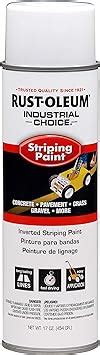 RUST OLEUM 1691838 Industrial Choice 18 Ounce White Inverted Striping