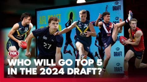 2024 Afl Draft Order Every Clubs Picks Top Prospects Include Jagga