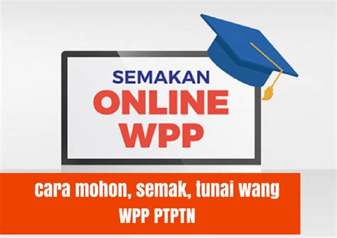 Wang Pendahuluan PTPTN Semakan Online Pendidikan Malaysia