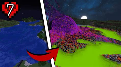 Transformé una Isla Entera en Minecraft Hardcore YouTube