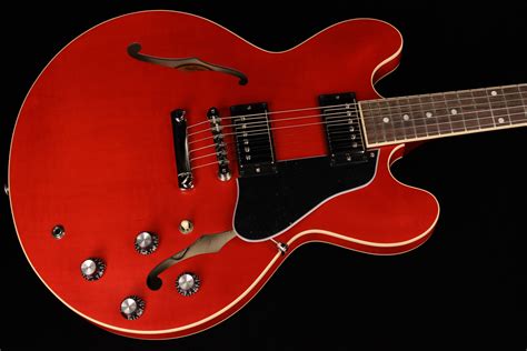 Gibson Es Satin Satin Cherry Sn Gino Guitars