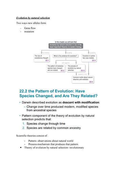 Bio 152 Lecture Notes Evolution By Natural Selection Two Ways New