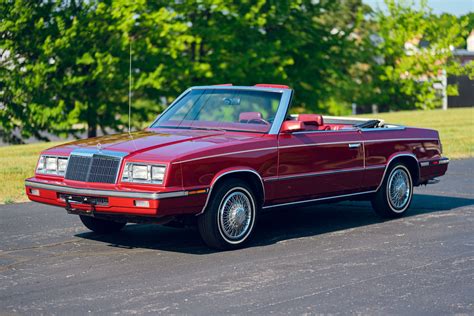 1985 Chrysler Lebaron Classic And Collector Cars