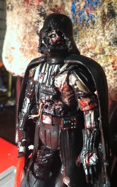 Zombie Darth Vader Star Wars Custom Action Figure