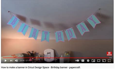 Cricut Banner Video | Cricut banner, How to make banners, Space birthday