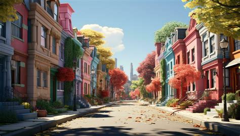 Cartoon City Street Stock Photos, Images and Backgrounds for Free Download