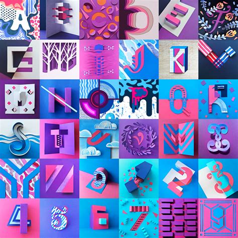 Days Of Type On Behance