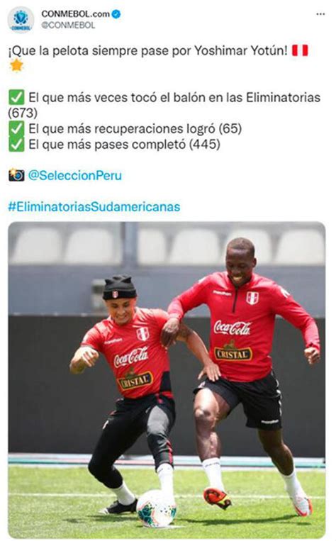 Perú Vs Chile En Vivo Yoshimar Yotun Recibió Elogios Fotos Jugador