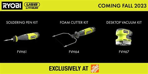 New Ryobi USB Lithium 3ah Battery & 3 New USB Lithium Tools – Idiom Studio