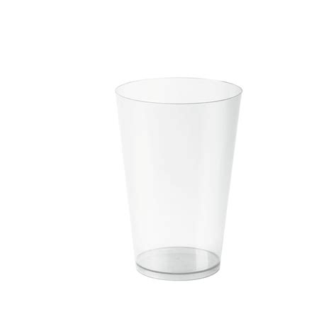 VASO CÓNICO GRANDE SIDRA IRROMPIBLE PP 500 CC BOX 300 Juypal