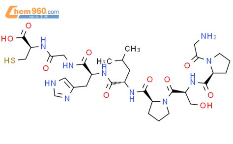 634558 89 7 L CYSTEINE GLYCYL L PROLYL L SERYL L PROLYL L LEUCYL L