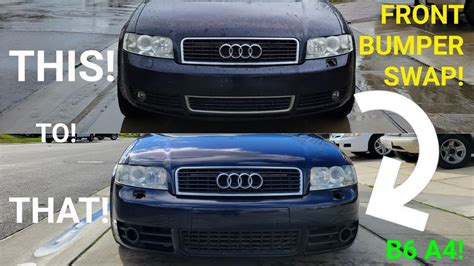 B S Front Bumper Install On My Audi B A T Quattro Speed