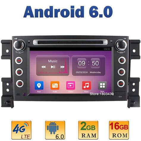 7 Quad Core 2GB RAM 4G LTE SIM WIFI Android 6 0 Car DVD Player Radio