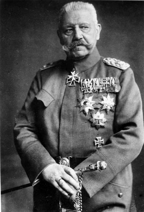 Paul Von Hindenburg Citáty 14 Citátů Citáty Slavných Osobností