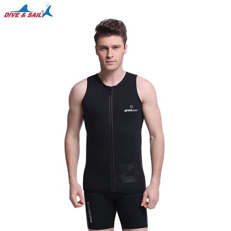 3mmthermal Diving Suit Vest Mens Winter Swimsuit Vest Split Thickened