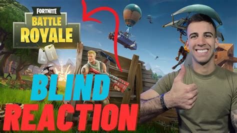 Fortnite Gameplay Reaction Blind Playthrough