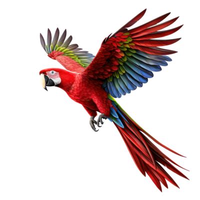 Flying Parrot PNGs for Free Download