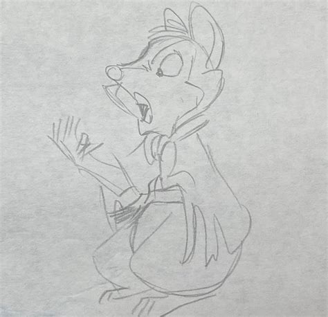 The Secret Of Nimh By Don Bluth 1982 Drawing Of Mrs Catawiki