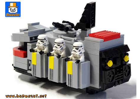 Lego Moc Rb Imperial Troop Transporter Kenner Style By Baronsat Rebrickable Build With Lego