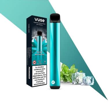 Puff VUSE Menthe Ice VUSE E cigarette à usage unique 10 ou 20 mg ml