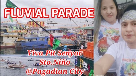 Fluvial Parade Viva Pit Senyor Sto Ni O Pagadiancity