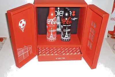 1 COFFRET COCA COLA 2 BOUTEILLES ALU COLETTE EBay