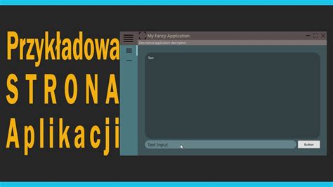 Interaktywna Strona Aplikacji Kurs Tworzenia Aplikacji Okienkowych