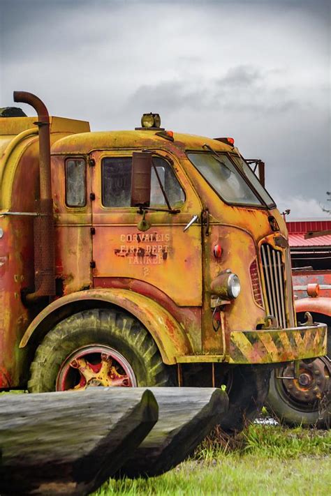 Corvallis Fire Tank Tillamook Oregon Photograph By Jack Andreasen